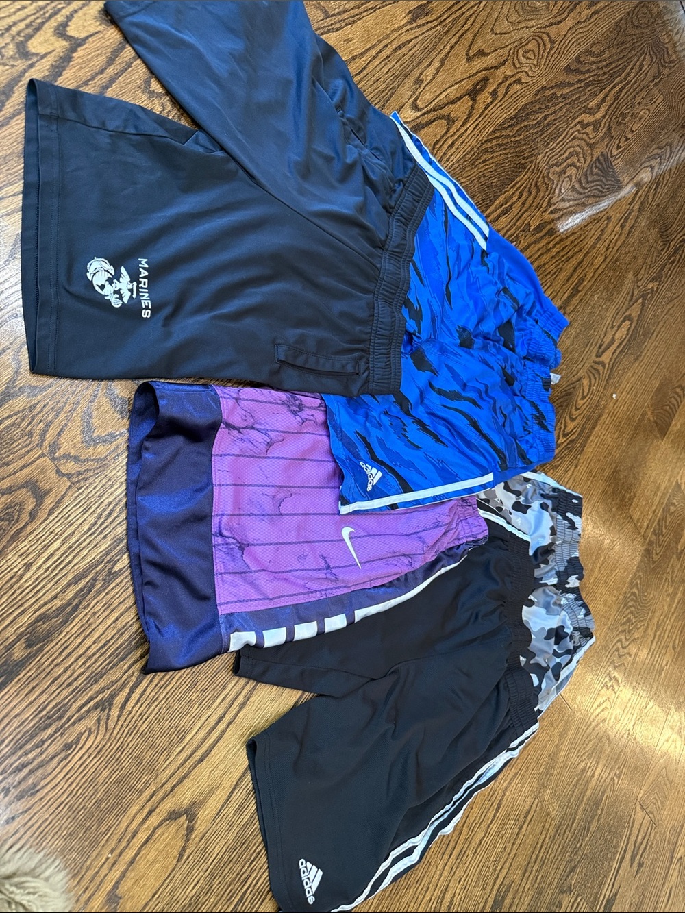 Adidas / UA / Nike boys size 16/18 & 18/20 athletic shorts
